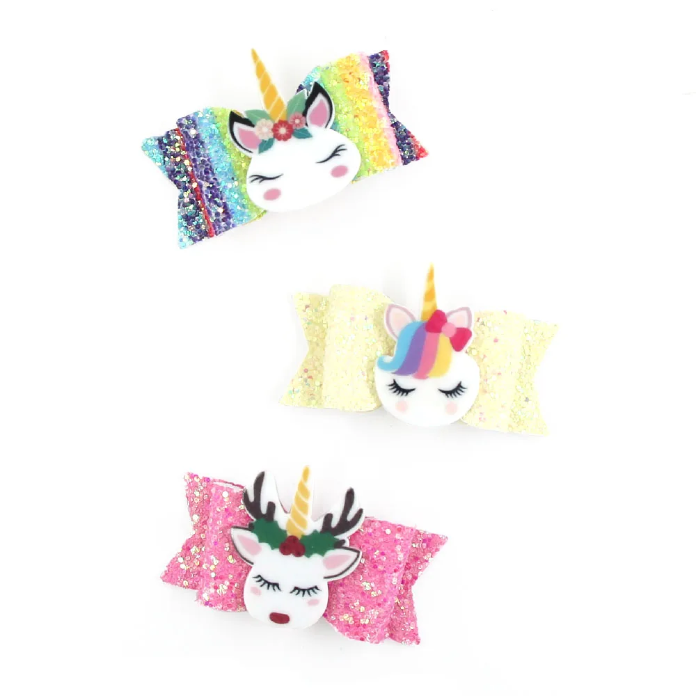 10 шт./лот кабошоны для головы лошади из полимера луков мультяшных коней плоские