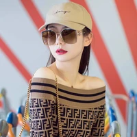 womens big frame eyebrows sunglasses net red street photo fashion lady time limited
