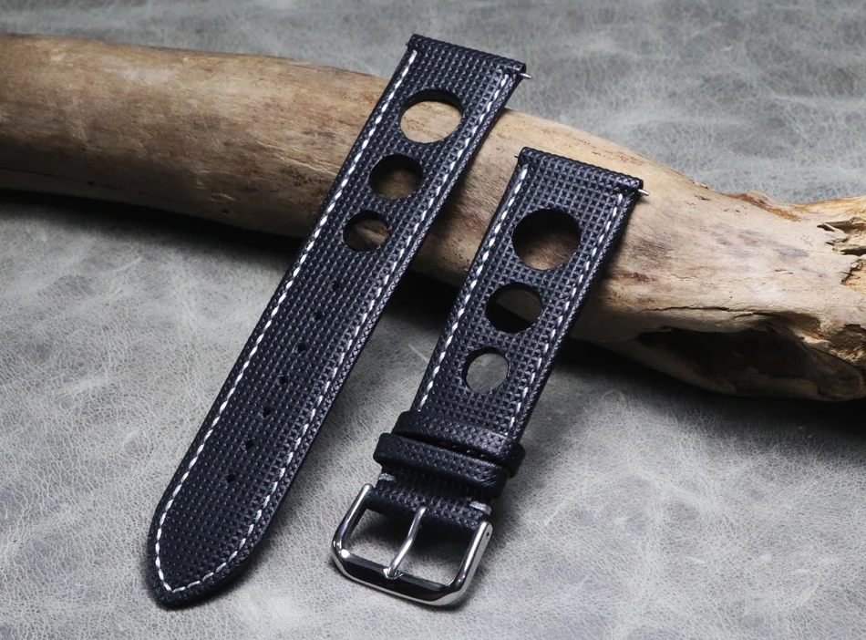 Ремешок для наручных часов винтажный Итальянский браслет из телячьей кожи 20 22 24