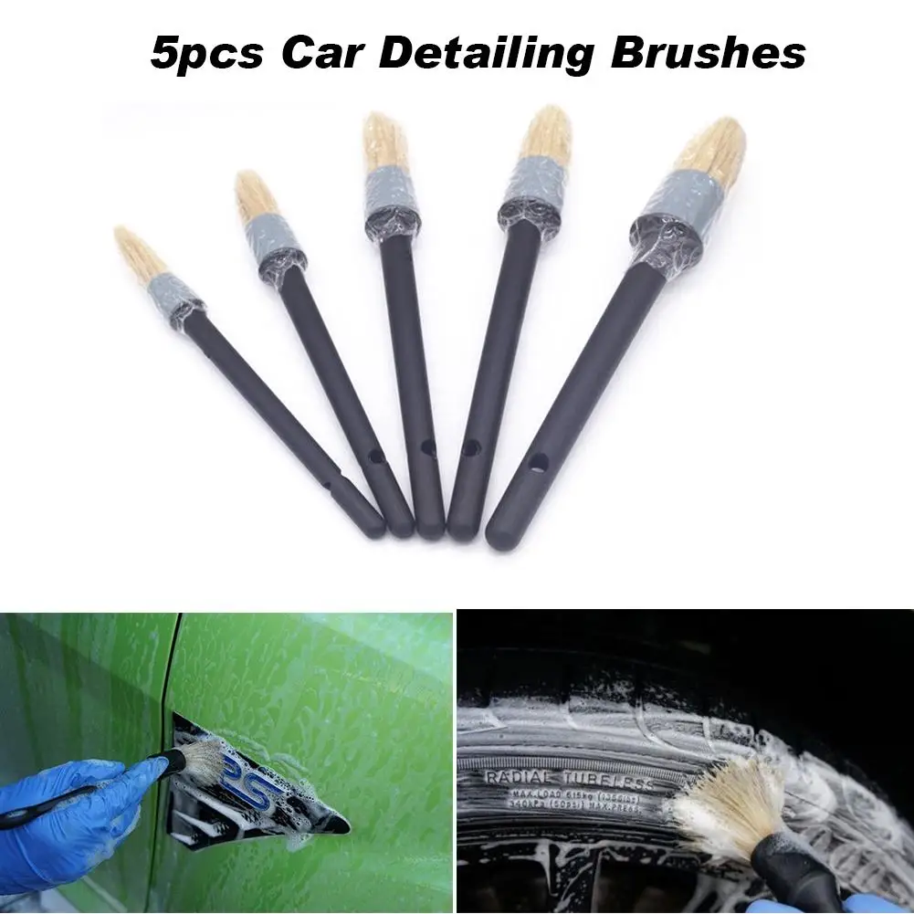 

Набор мягких щеток для чистки автомобиля, комплект кистей для удаления пыли с пластиковой ручкой, для кондиционера, выходного отверстия, пр...