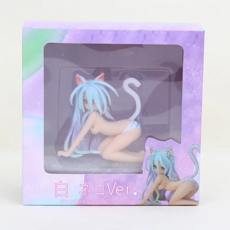 2266 9cm with box Нет игры нет жизни фигурка Nendoroid версии Широ 653 Sora 652 игрушечная фигурка-модель для нет игры нет жизни Джибрил подарок для детей - Цвет: 2266 9cm with box