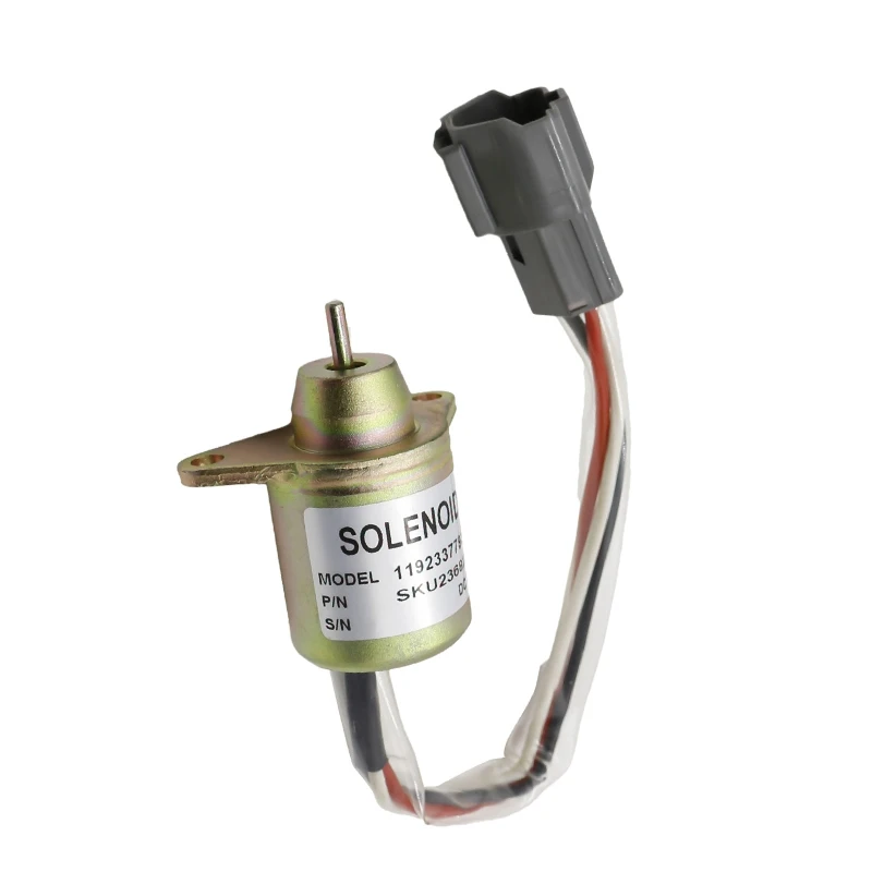 

Fuel Shut Off Solenoid for YANMAR JOHN DEERE TRACTOR Generator 119233-77932