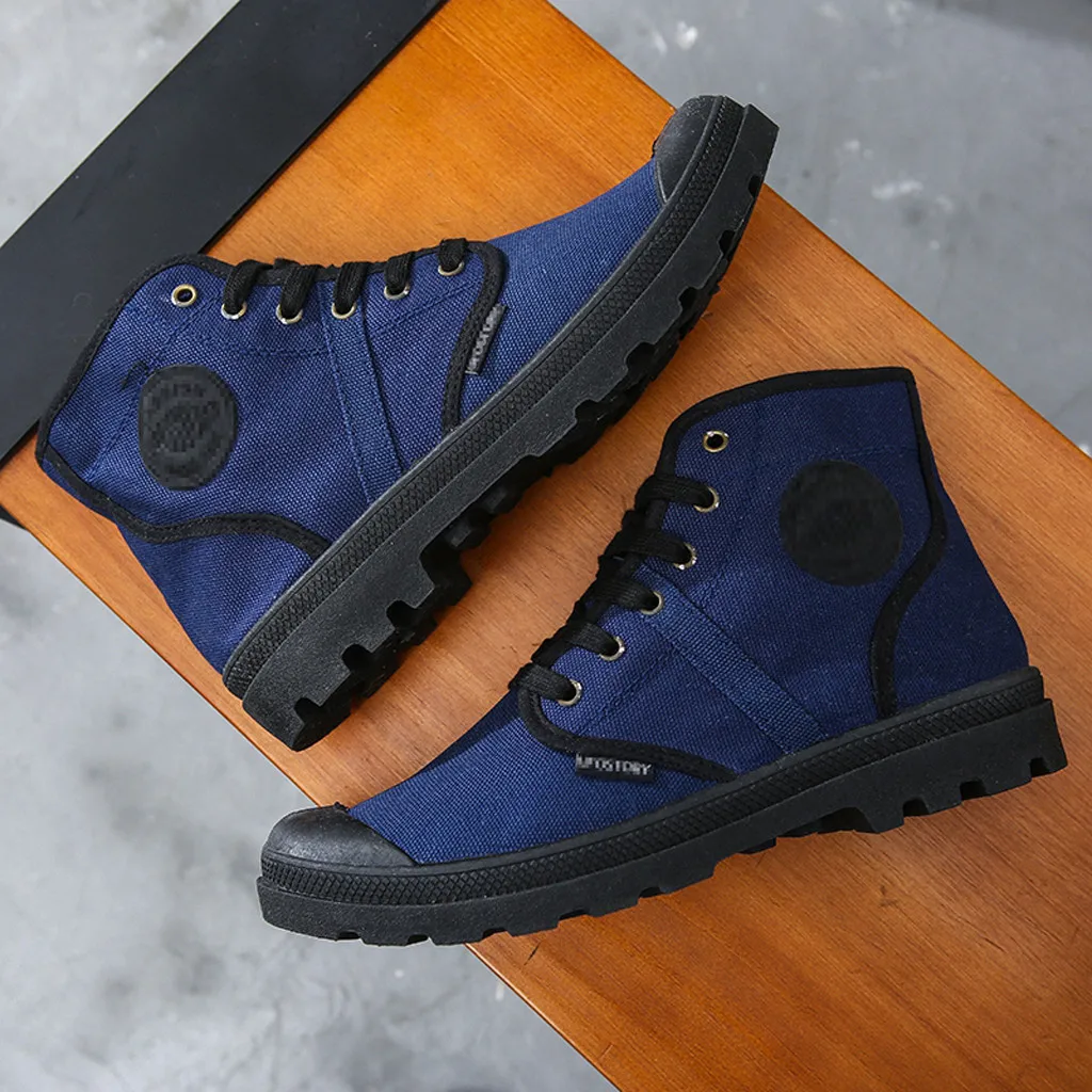 Уличная обувь для походов мужские повседневные высокие кроссовки студенческие