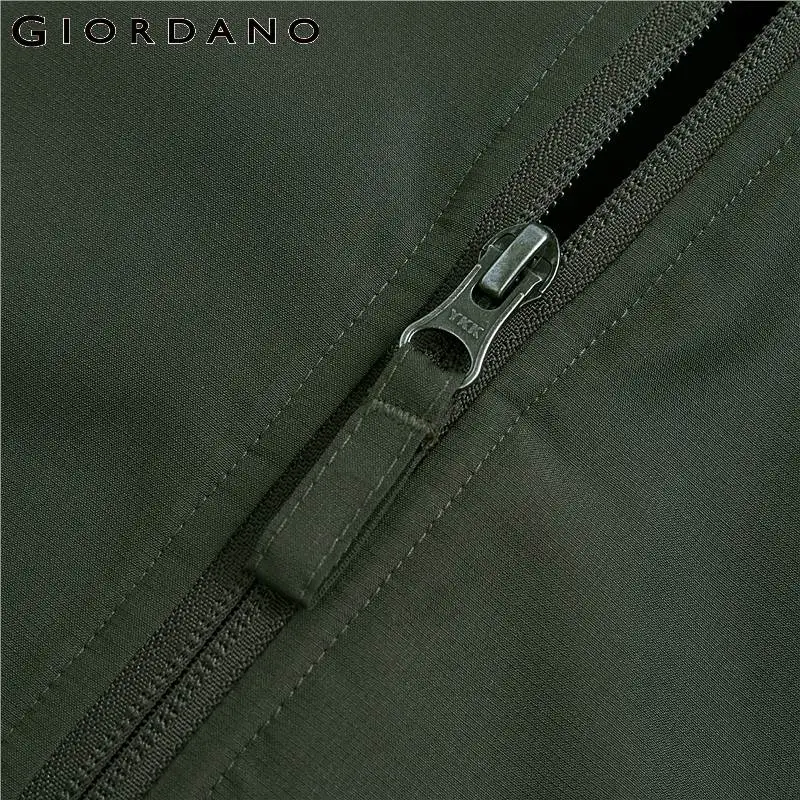 Giordano мужская куртка с длинными рукавами имеется два варианта окраса данной