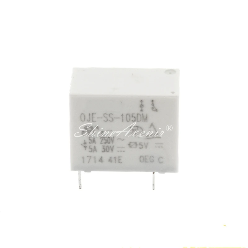 

5pcs/lot Relay OJE-SS-105DM 5VDC OJE-SS-124HM 24VDC OJE-SS-112HMF 12VDC 4PIN new original in stock