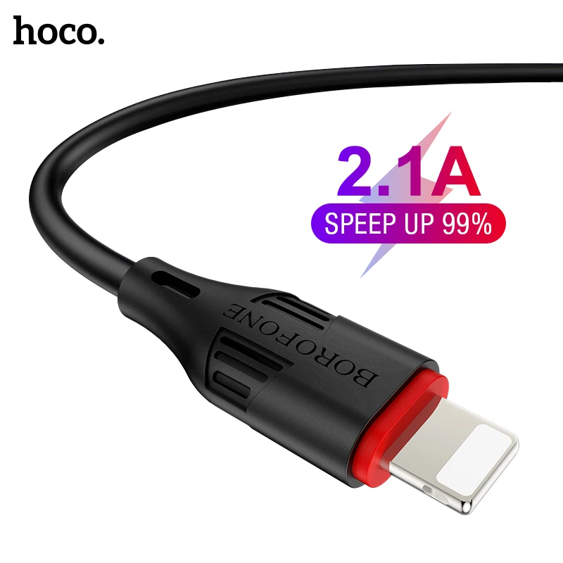 USB кабель HOCO 2 1 А для iPhone 11 XS Max Xr X 8 7 Plus|Кабели мобильных телефонов| |