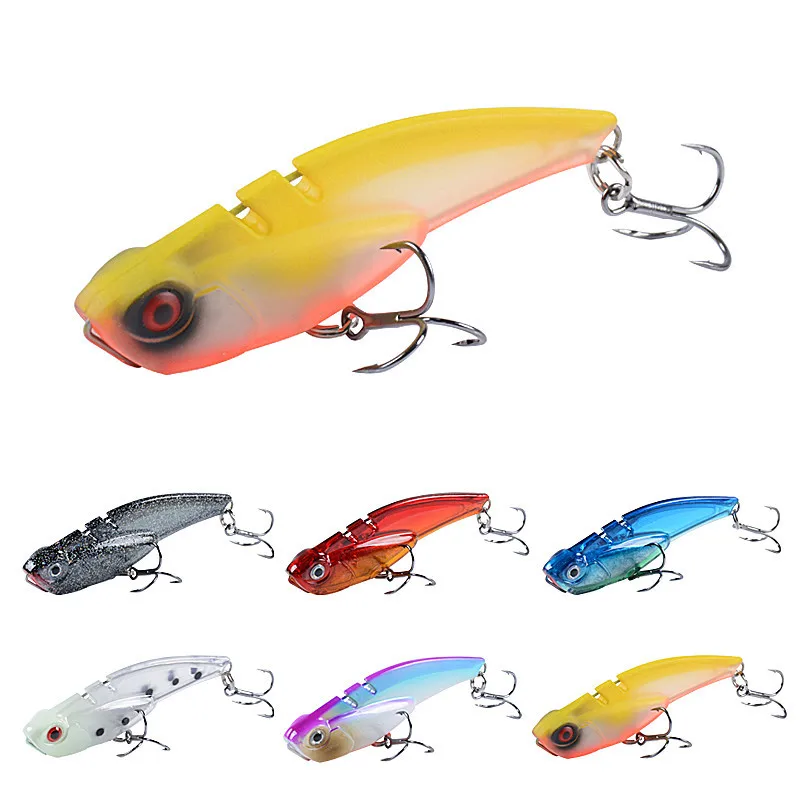 

1 pcs Luya baits vib 6.9cm/19.3g plastic hard baits fake baits sea fresh water all kill bionic baits