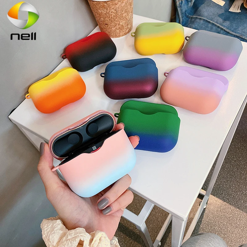 

Vintage Gradient Grind Arenaceou Design Earphone Cases SONY WF-1000XM3 Plastic Hard Luxury Case Contracted Dirt-resistant shell