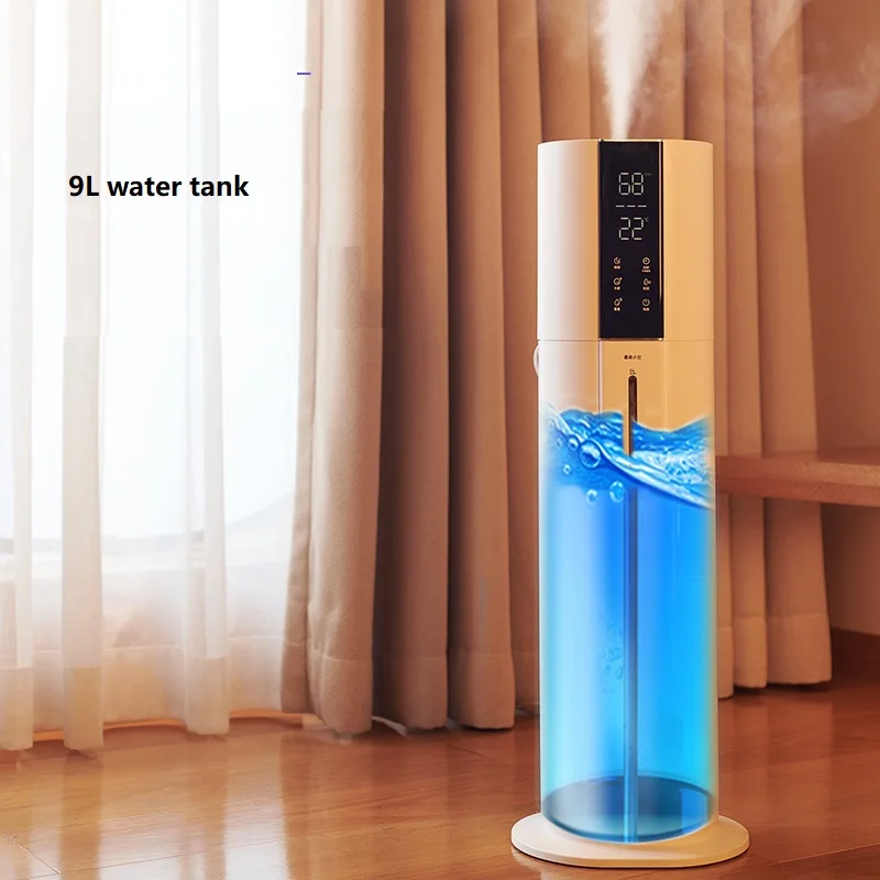 

220V 9L Electric Air Humidifier Built-In UV Germicidal Lamp Household Mist Maker Fogger Sprayer Aromatherapy Oil Humidifiers
