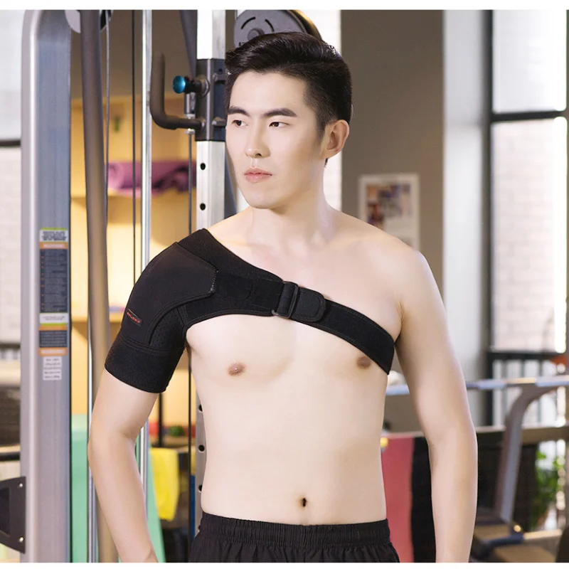 

Sports Protective Equipment Adjustable Shoulder Strap Compression Stabilized Sport Anti-strain Shoulder Pads Protective Vest Men