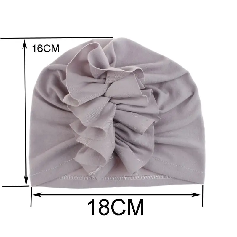 Детский плиссированный набор шапок однотонная шапка для подарка ребенку детский