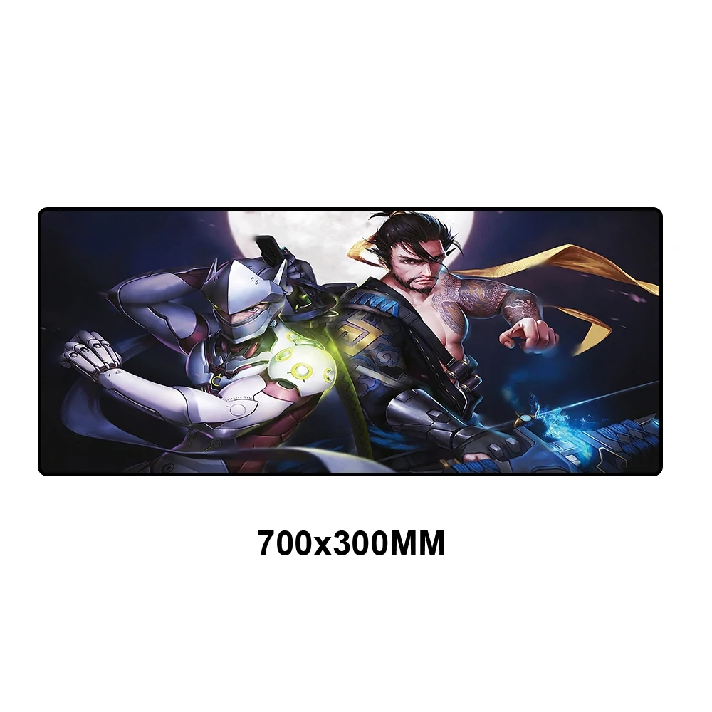 Overwatch Mousepad Gamer Mouse Mat Gaming Mouse Pad Anti-Slip Large XL Pad Mouse Office Notbook PC Desk Padmouse Mats for Dota 2 - Цвет: SWXF-011