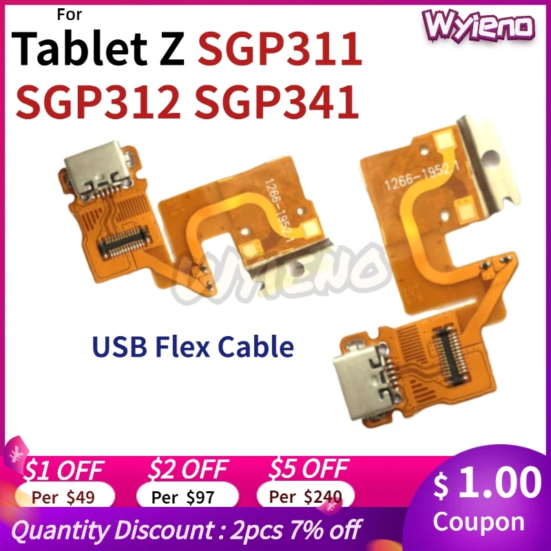 Wyieno для Sony Tablet Z SGP311 SGP312 341 SO-03E порт зарядной USB док-станции Подключите Зарядное