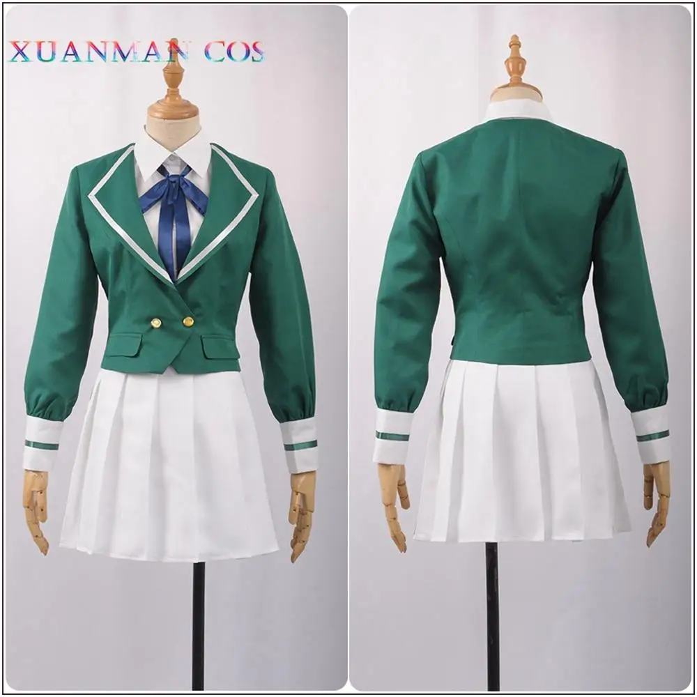 Костюм для косплея лилии хошикава из аниме зомби земля Сага зонби 6 униформа
