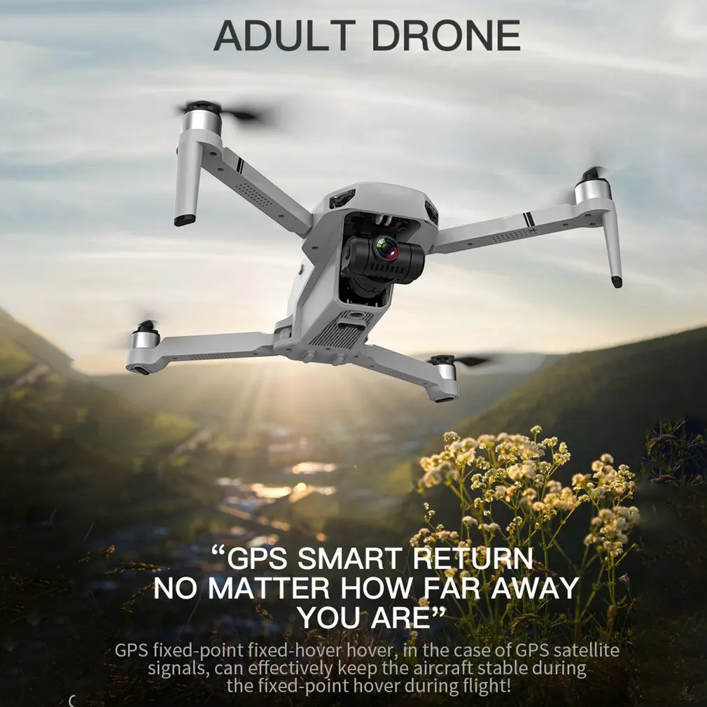 2021 NEW KF102 Drone 4k 5G HD Mechanical Gimbal Camera GPS System Anti-Shake Aerial Photography Brushless Quadcopter