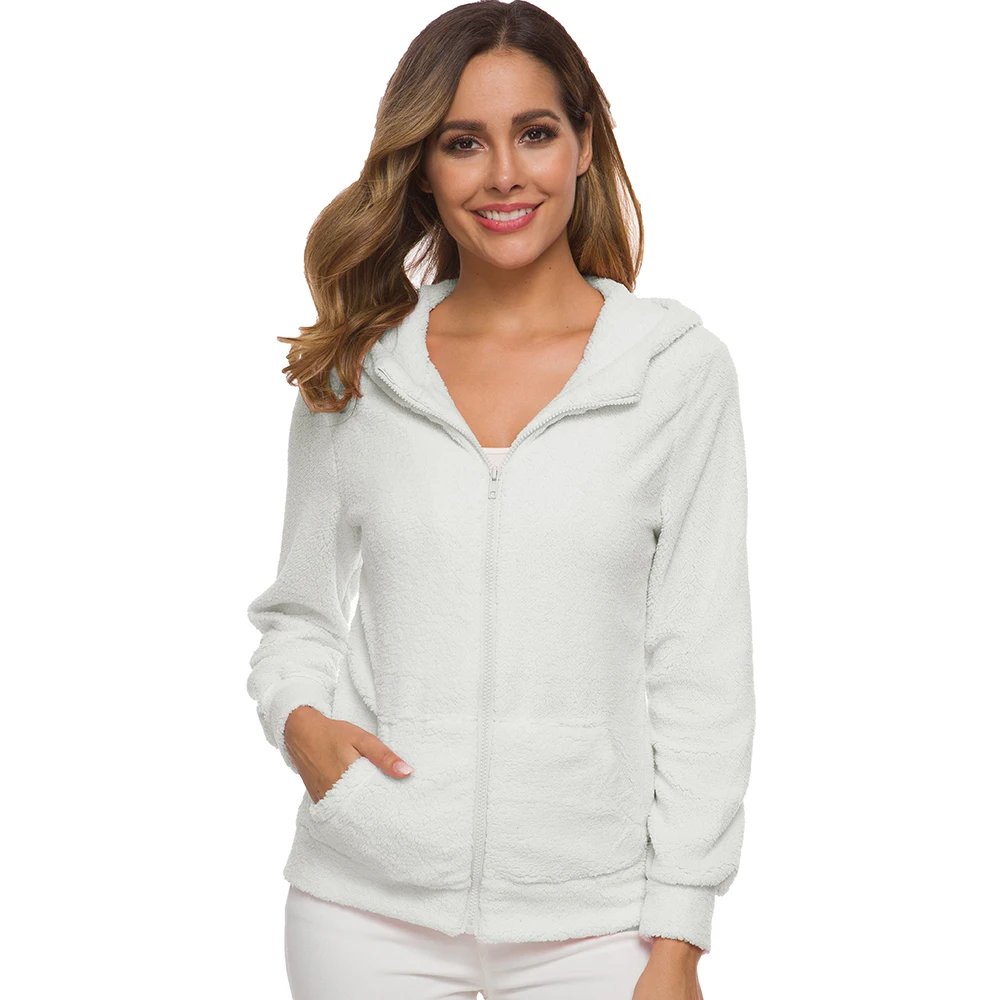 Новинка женский свитер Осень-зима 2018 бархатное плотное пальто на молнии джемпер