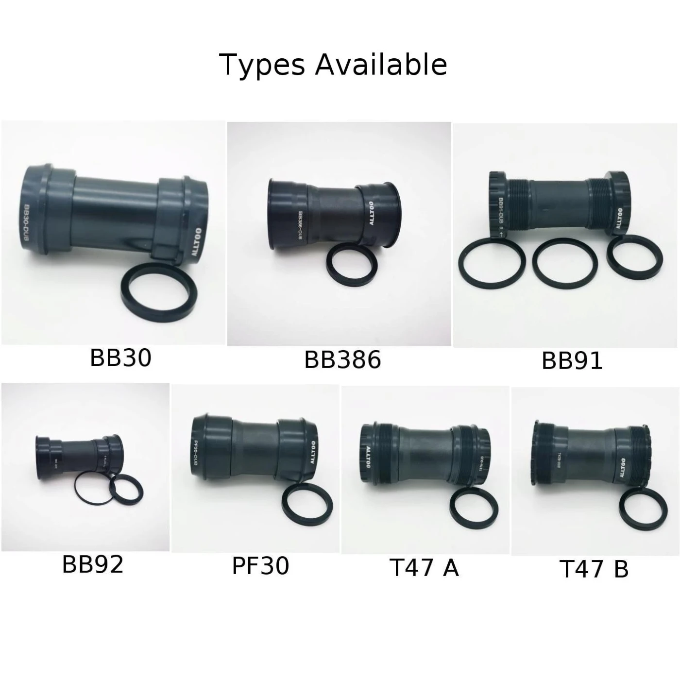 

Bike Cycling DUB BSA Bottom Bracket 29MM Inner Diameter For-SRAM GX X1 BB91/BB92/BB30/PF30/BB386/T47 7 Types Bottom Bracket Part