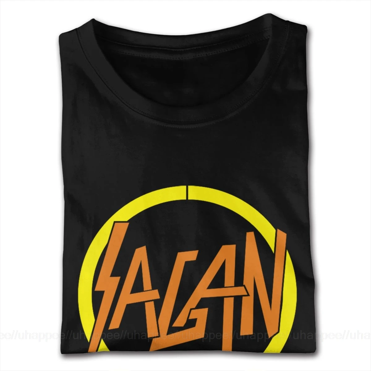 Большая высокая Slagan футболка с группой Slayer Мужская гранж стиль короткий рукав