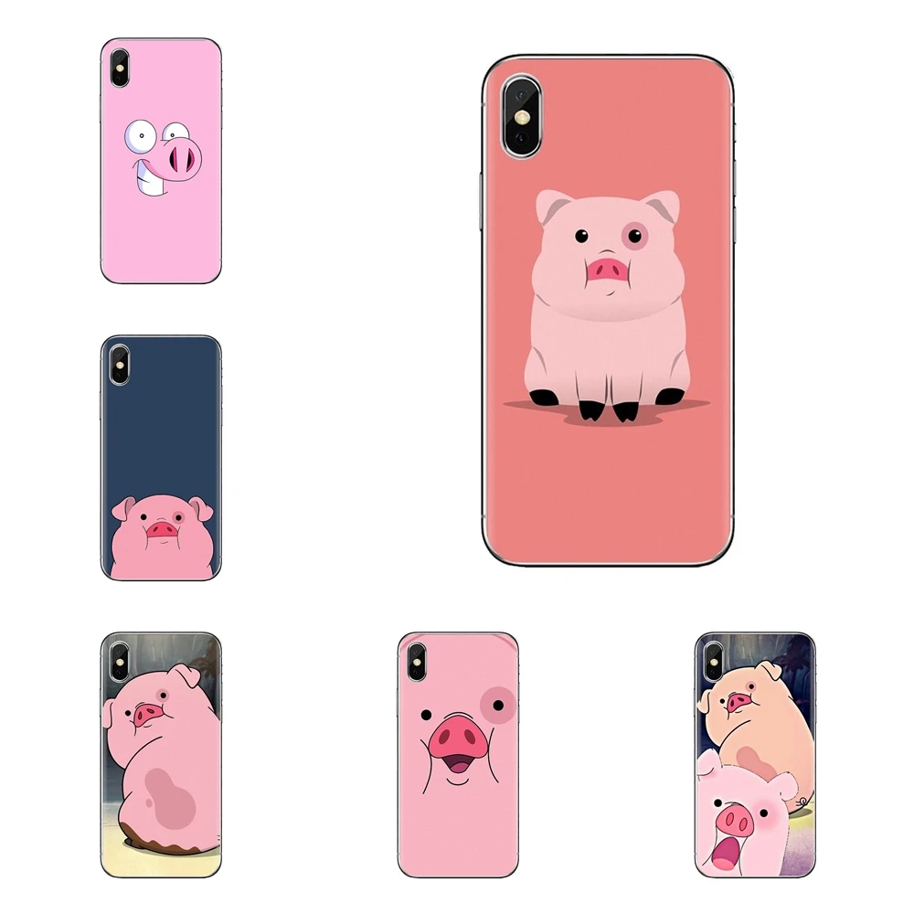 For Samsung Galaxy S2 S3 S4 S5 MINI S6 S7 edge S8 S9 Plus Note 2 3 4 5 8 Coque Fundas Cell Phone Cover gravity falls Waddles pig |