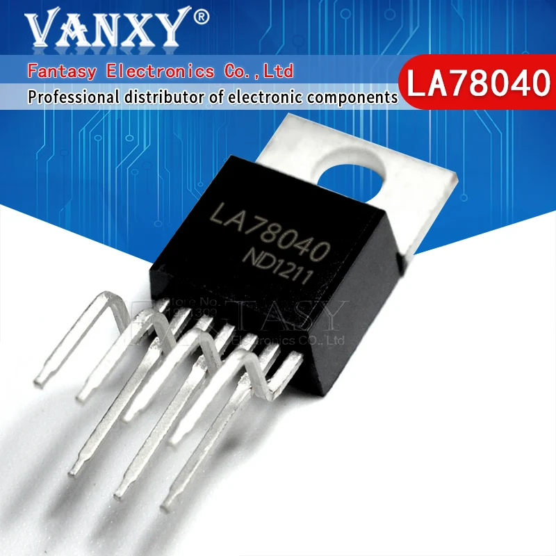 

100 шт. LA78040 TO-220 78040 TO220 UTC78040 D78040 LA78040B LA78040N TO220-7