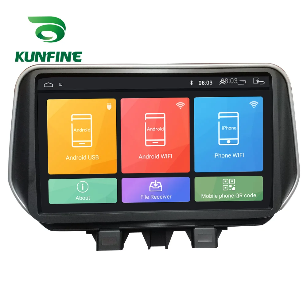 Восьмиядерный Android 10 0 автомобильный DVD GPS навигационный плеер Deckless стерео для HYUNDAI