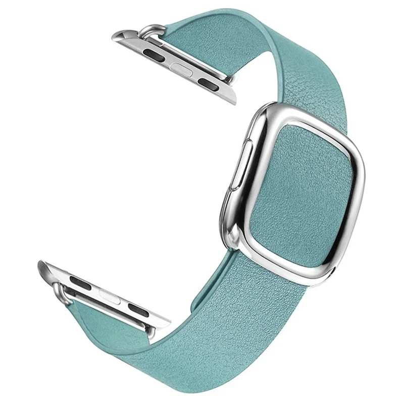 Натуральная кожа петля ремешок для наручных часов apple watch версии 44 мм 40 42 38 iwatch