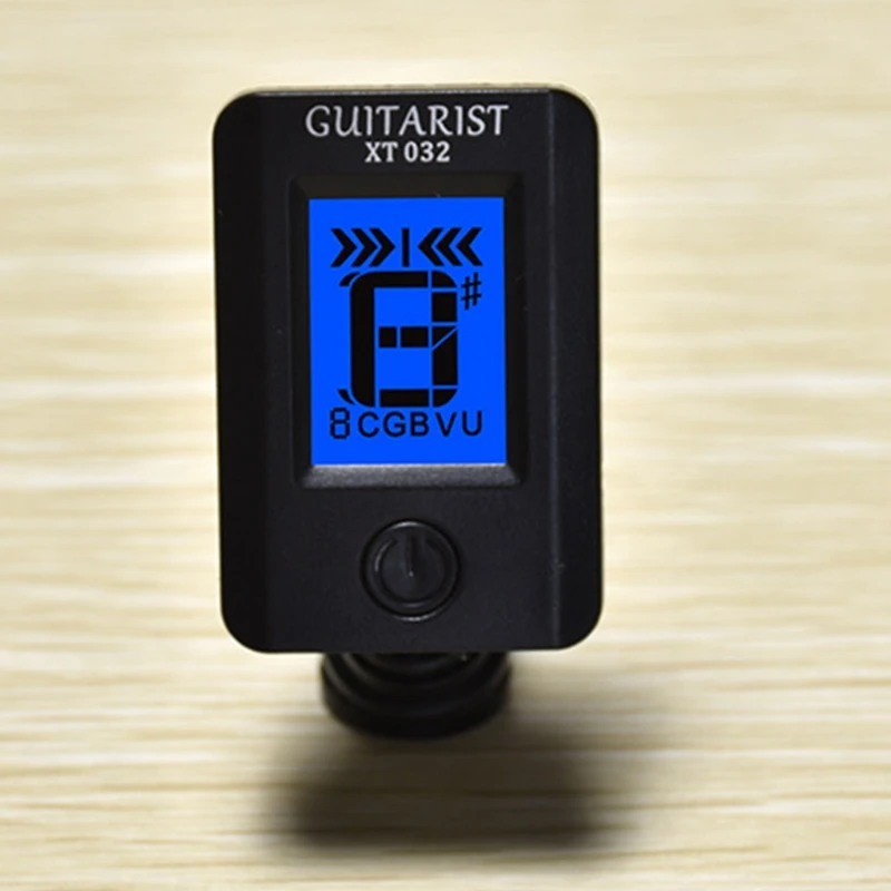 

Professional LCD Display Screen Rotatable Clip-on Bass Violin Ukule Guitar Tuner