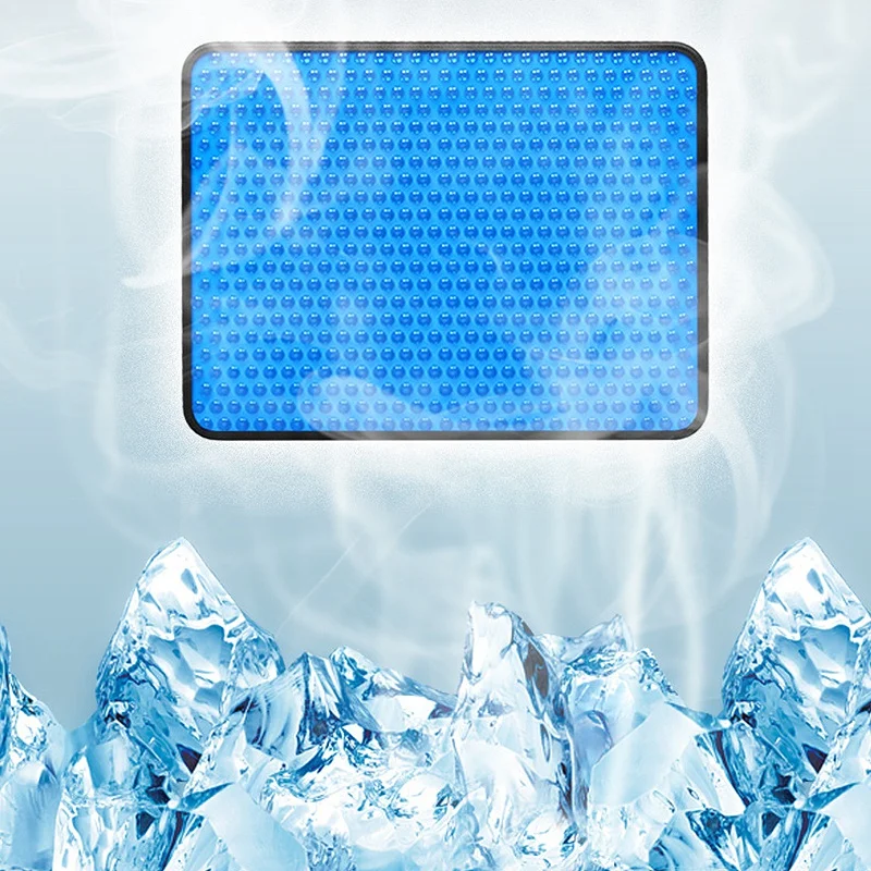 Воздухопроницаемая подушка для сидения яиц гелевая Подушка гибкая спины сиденья