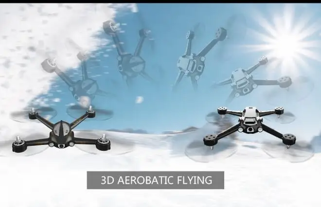 Радиоуправляемый квадрокоптер XK X252 5 8G FPV с широкоугольной HD-камерой 720P и