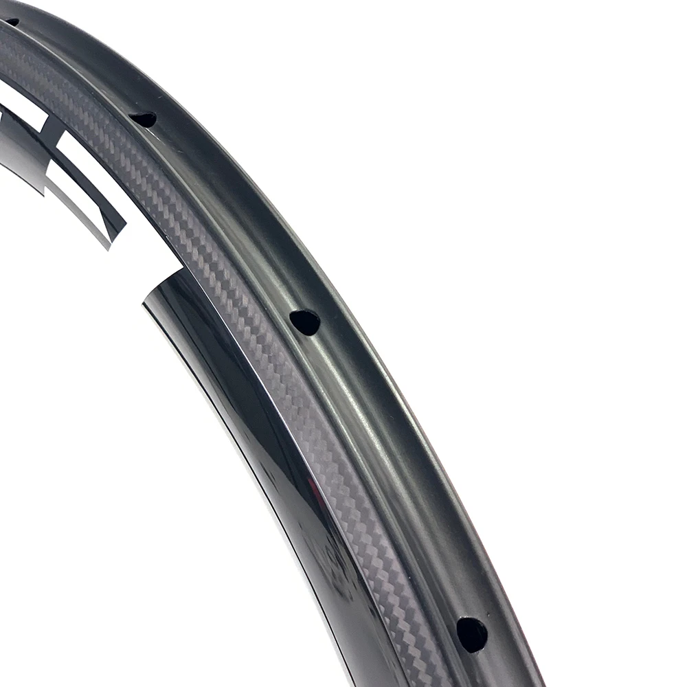 ELITEWHEELS 700c углеродный обод 50 мм бескамерная покрышка трубчатая UD Глянцевая