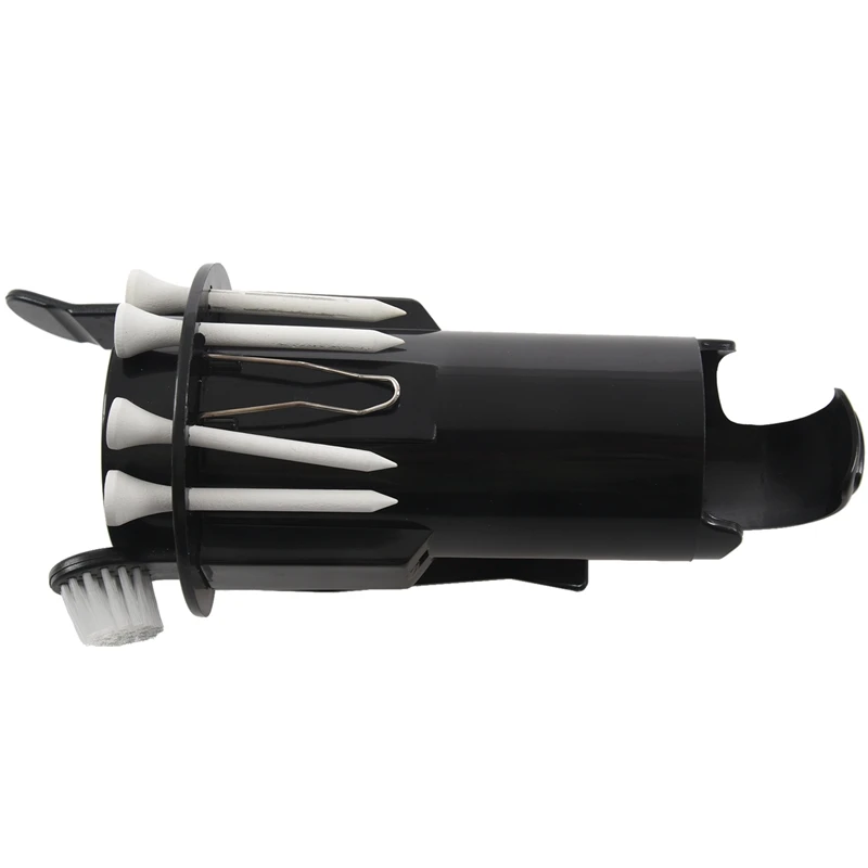 

Футболка «мяч для гольфа» держатель Golf Pro зажим Caddy с нейлоновой кисточкой Divot Инструмент