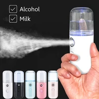 mini nano mist sprayer cooler facial steamer usb rechargeable humidifier face moisturizing nebulizer beauty skin care tools