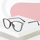 Очки мужские с полным ободком, оптические ретро-очки с пружинными петлями, TR90
