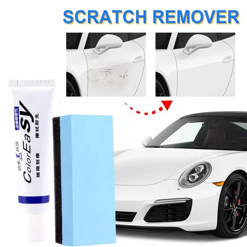 

Car Scratch Removal Supplies Paint Repair Polishing Wax Abrasive with Sponge