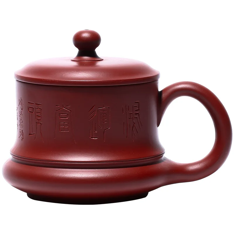 

Yixing purple clay teapot manufacturers directly provide manual cup making teapot raw ore Dahongpao kungfu tea set online shop