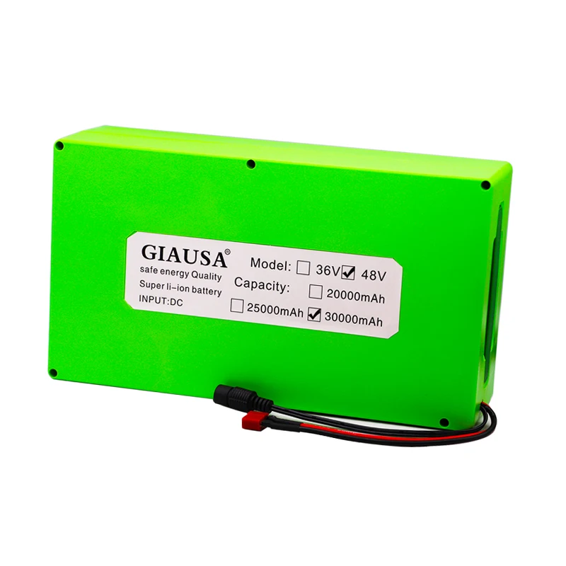 Sofoda 48V/54 6 V 18650 литий ионный аккумулятор 30Ah 2000W Встроенный 30A BMS для электрических