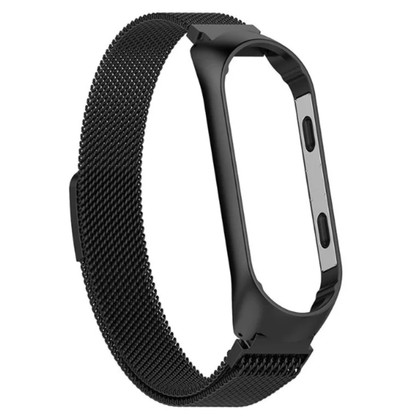 Ремешок на запястье металлический браслет из нержавеющей стали для Xiaomi mi 4 3 Band