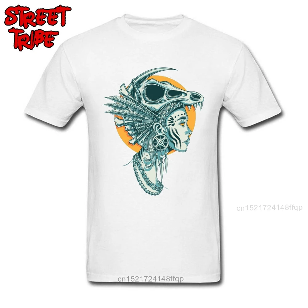 Футболка Young футболка с черепом Мужская этническим рисунком топы принтом волка и