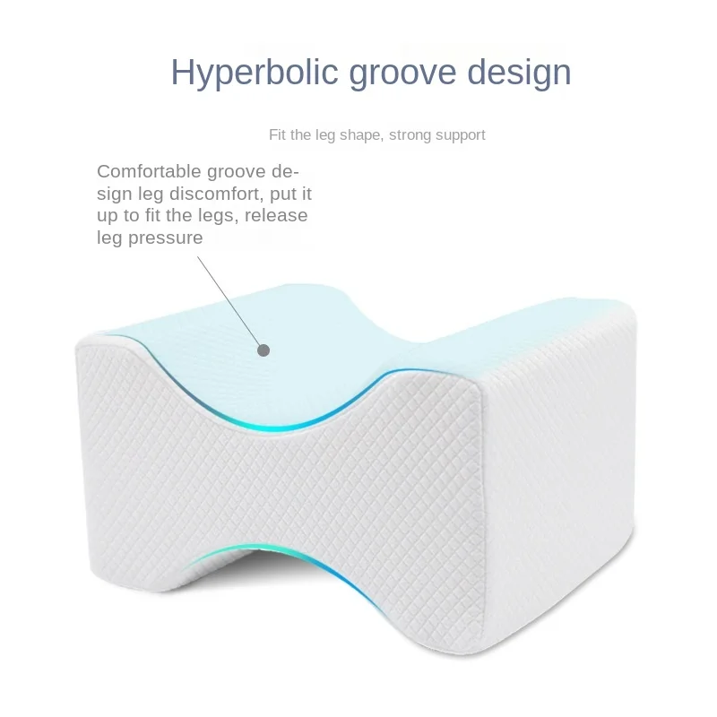 

Memory Foam Knee Pillow for Sleeping Between the Legs Cushion for Side Sleepers Align Spine Pregnancy Body Pillows Back Support