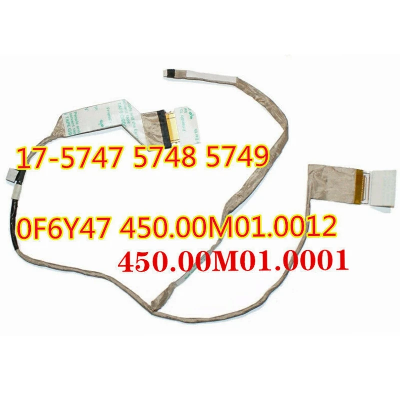 

FOR Dell Insprion 17-5000 17R 5747 5748 5749 450.00M01.0001 lcd Screen line Cable