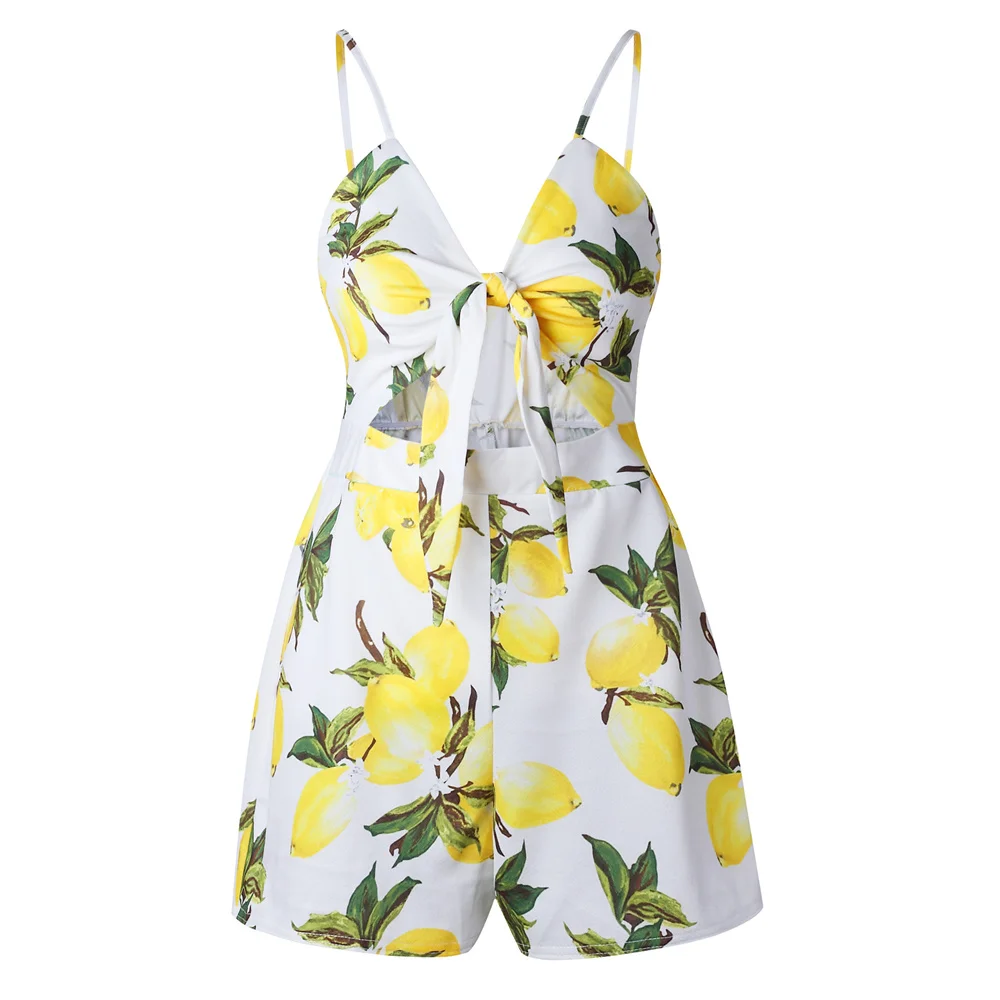 Летний Боди топы одежда с принтом Женский Топ комбинезон боди женская в стиле