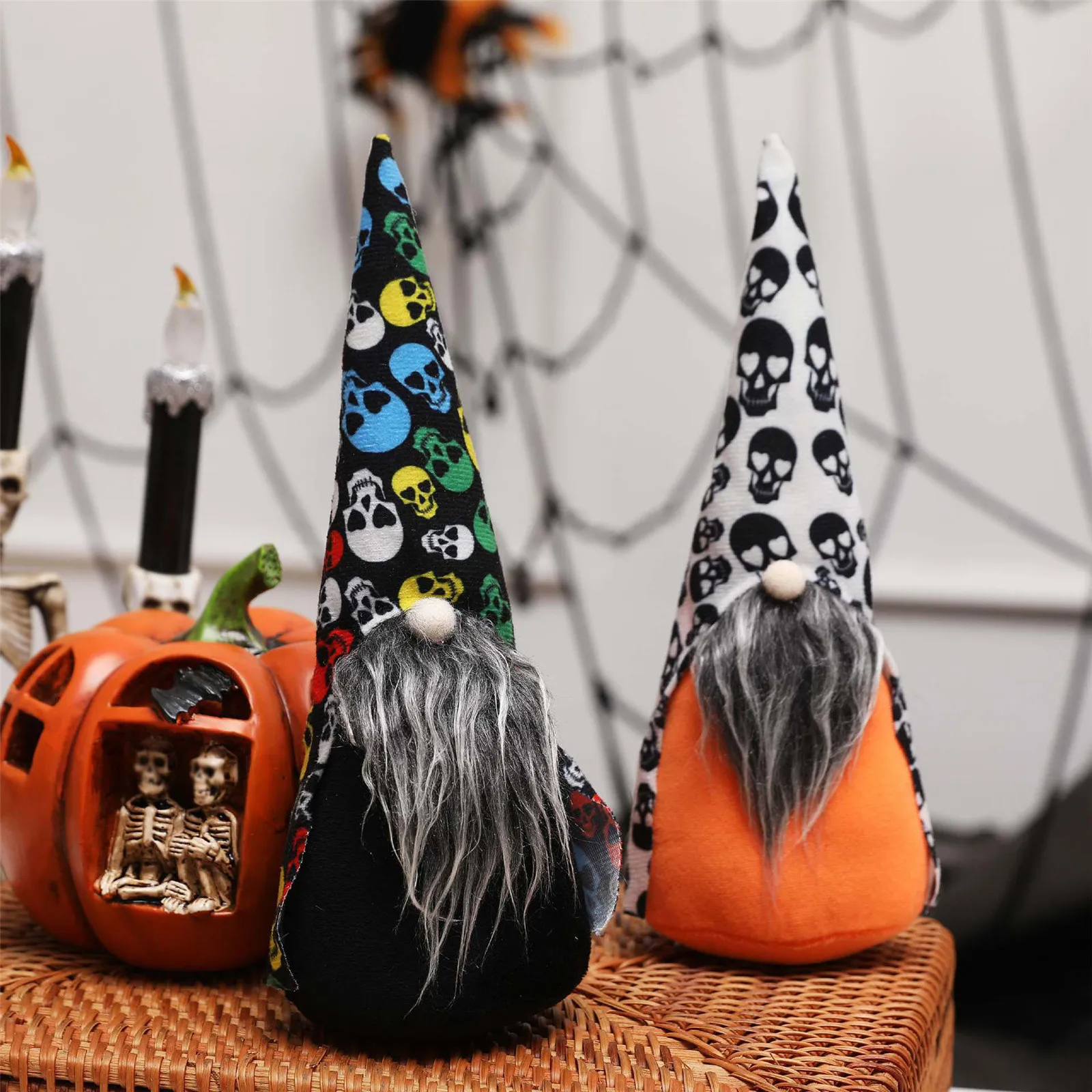 

Helloween Holiday Decoration Faceless Doll Dwarf Gnome Plush Doll Doll Ornament decoracion habitacion decoration maison