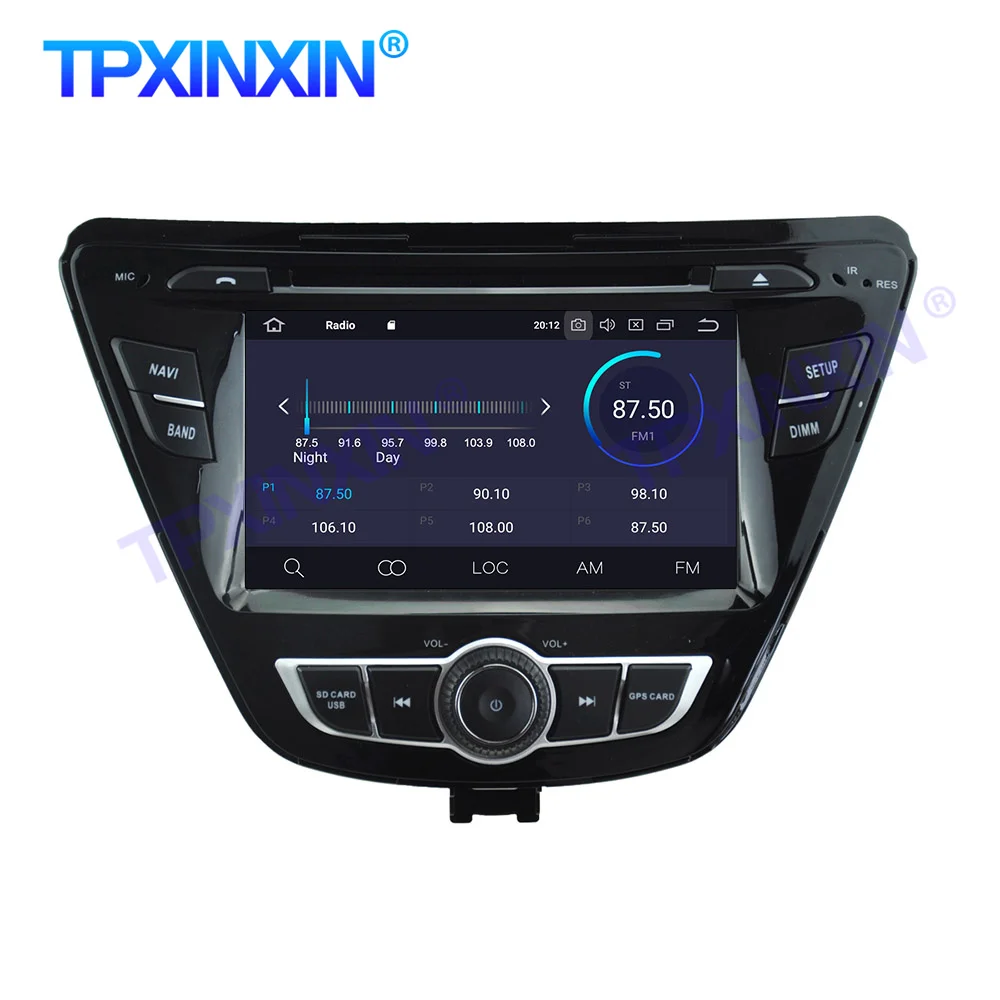 

Android10 For HYUNDAI ELANTRA 2014 Car Radio Multimedia Video Player Navigation Stereo HeadUnit GPS Accessories Auto 2din no dvd