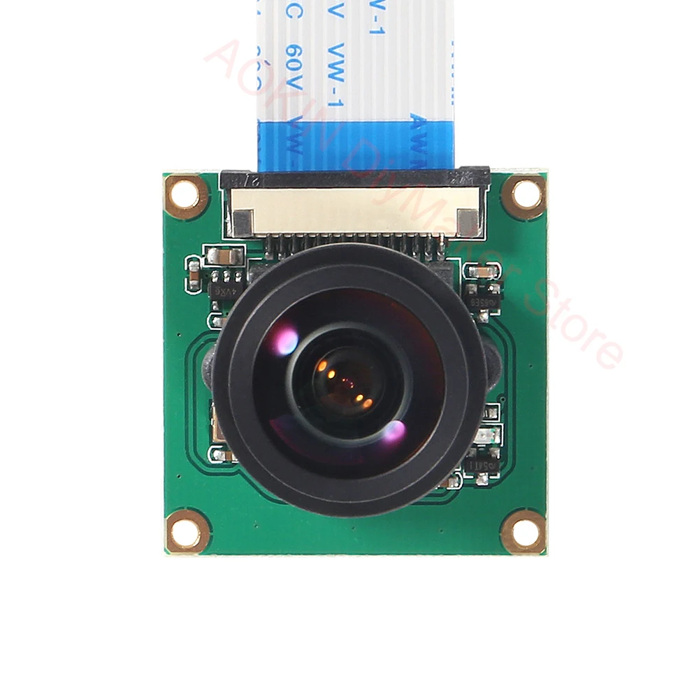 Raspberry Pi Camera Module OV5647 5MP 175 Degree Wide Angle Fisheye Lens Raspberry Pi 4/ 3 Model B Camera Module