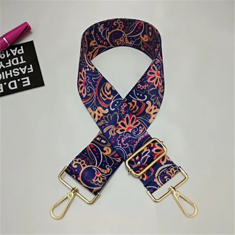 HJKL120x5cm нейлоновая цветная сумка на ремне аксессуары для женщин Радужная Регулируемая Вешалка на плечо сумка на ремне Декоративная Сумка