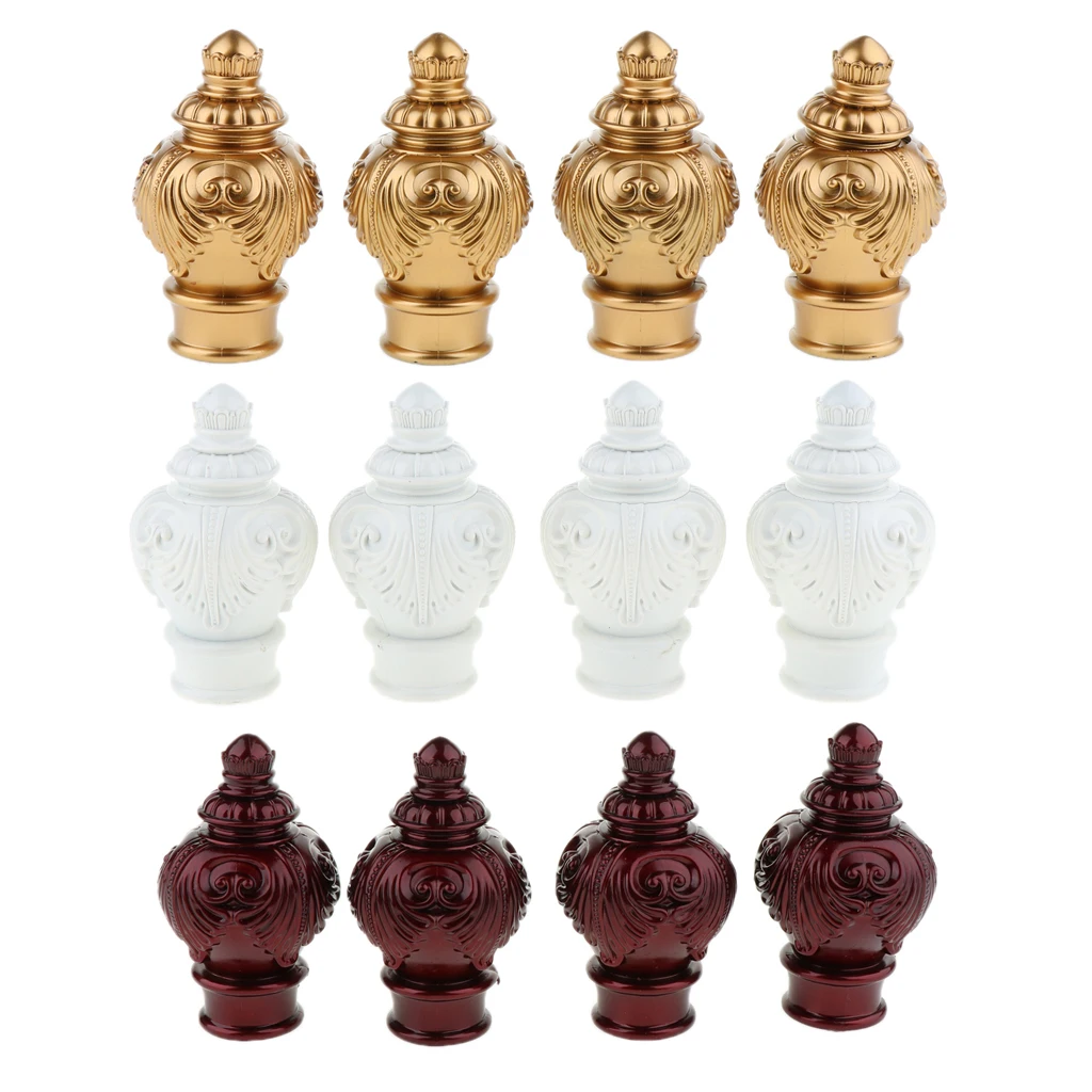 4 шт. декоративные карнизы для штор|Декоративные аксессуары штор| |