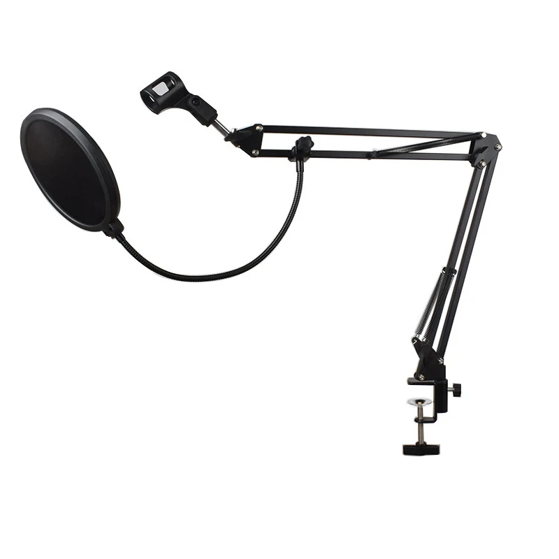 MDZ 005B Pro держатель для микрофона с подвеской и зажимом крепления на