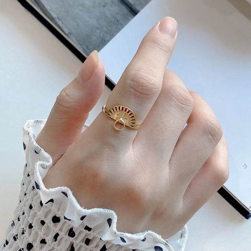 Silvology 925 серебро абстрактные человеческие Кольца для лица женщин золото