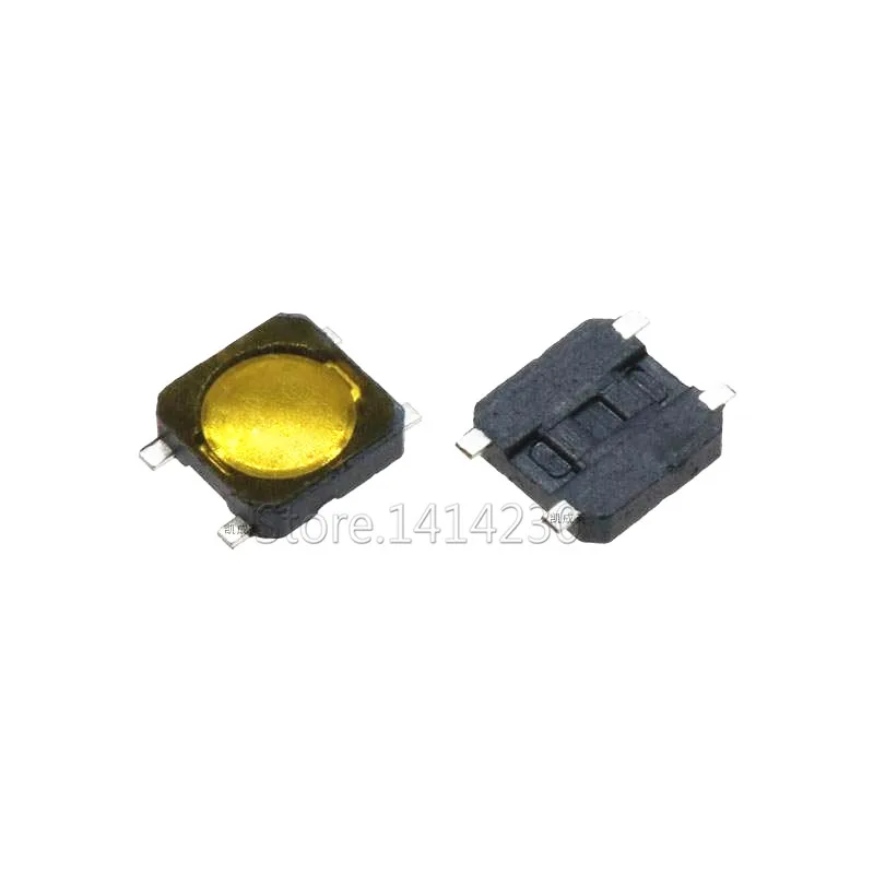 

Тактильный кнопочный выключатель 100 шт. 3*3*0,8 мм, такт, 4-контактный коммутатор SMT, микропереключатель SMD 3x3x мм