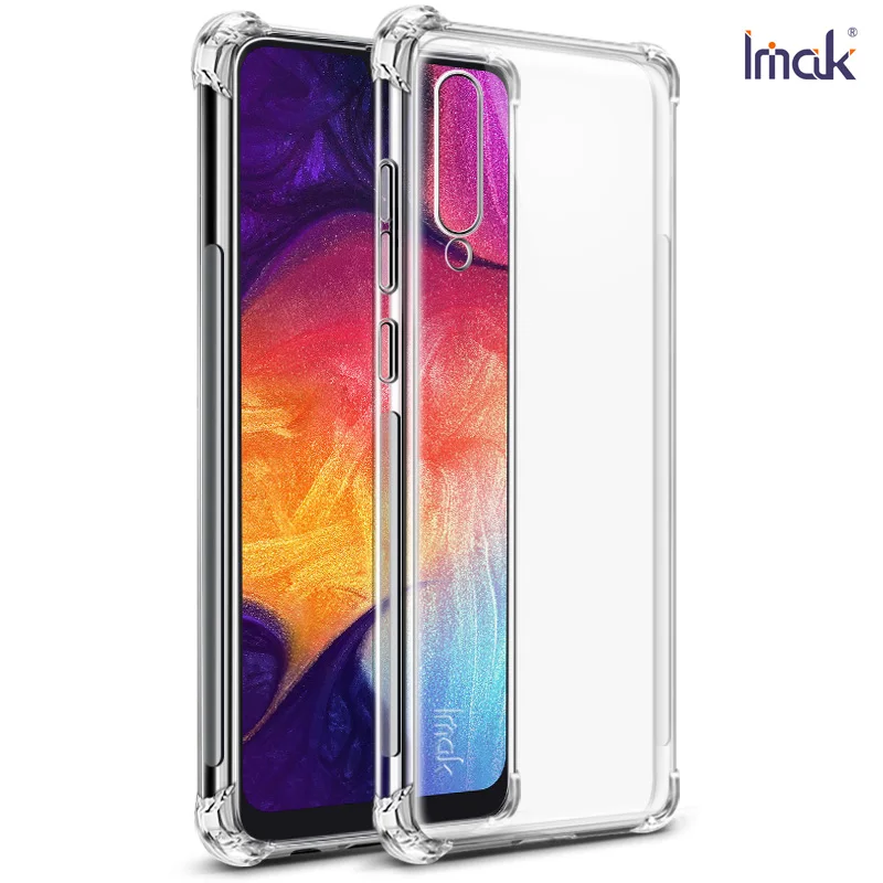 Чехол IMAK с кристаллами для Samsung A50 чехол Galaxy A20 задняя крышка A30 A 50 2019 A50s A30s|Бамперы|
